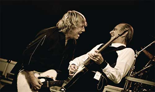 Rick Parfitt and Francis Rossi