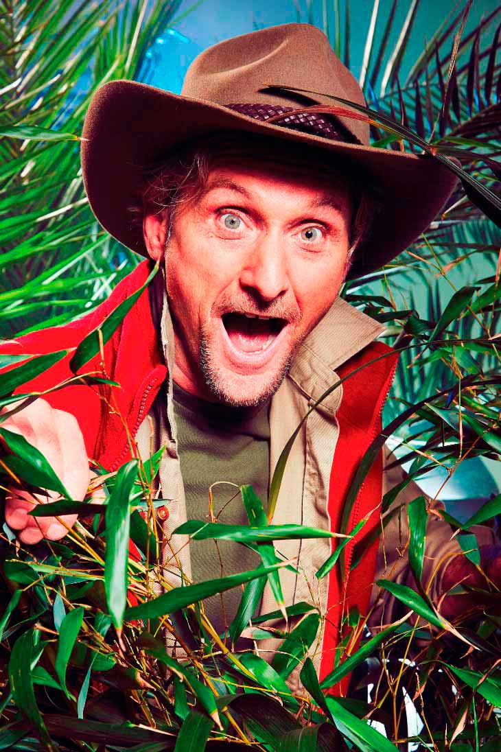 Carl Fogarty in the jungle