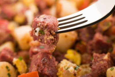 slow cooker corned beef hash