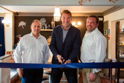 Matthew Pinsent at Slingsby Gin