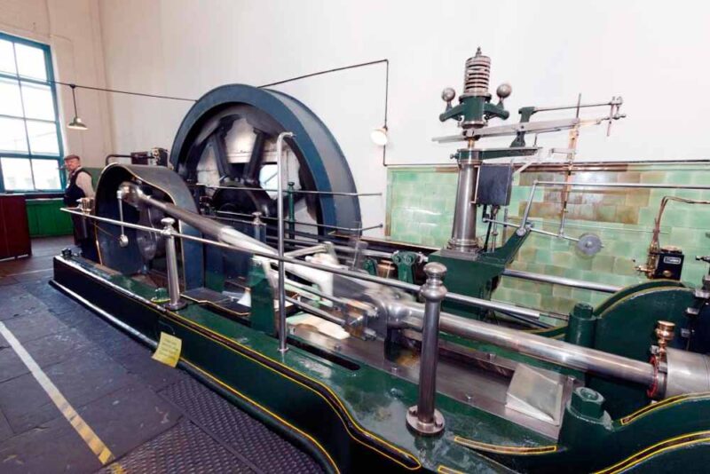 The world’s only surviving steam powered weaving mill Queen Street Mill