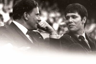 Billy Graham and Cliff Richard 1966 Earls Court London