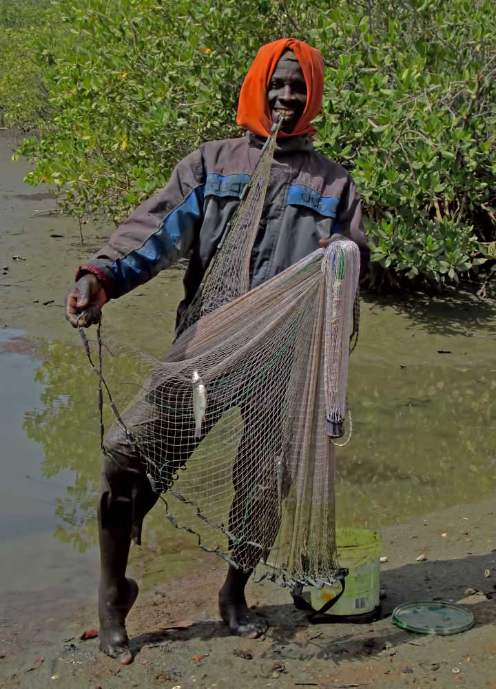Net fisherman