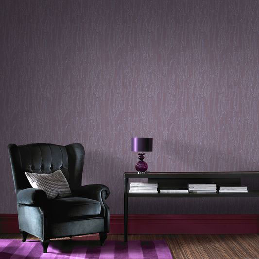 Crushed Silk Purple Wallpaper
