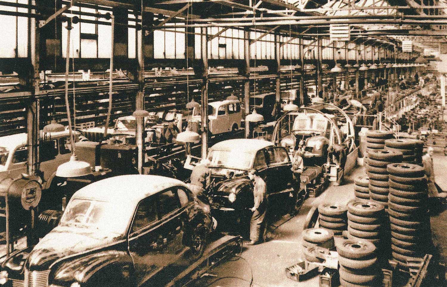 Jowett Cars Ltd in Idle, near Bradford