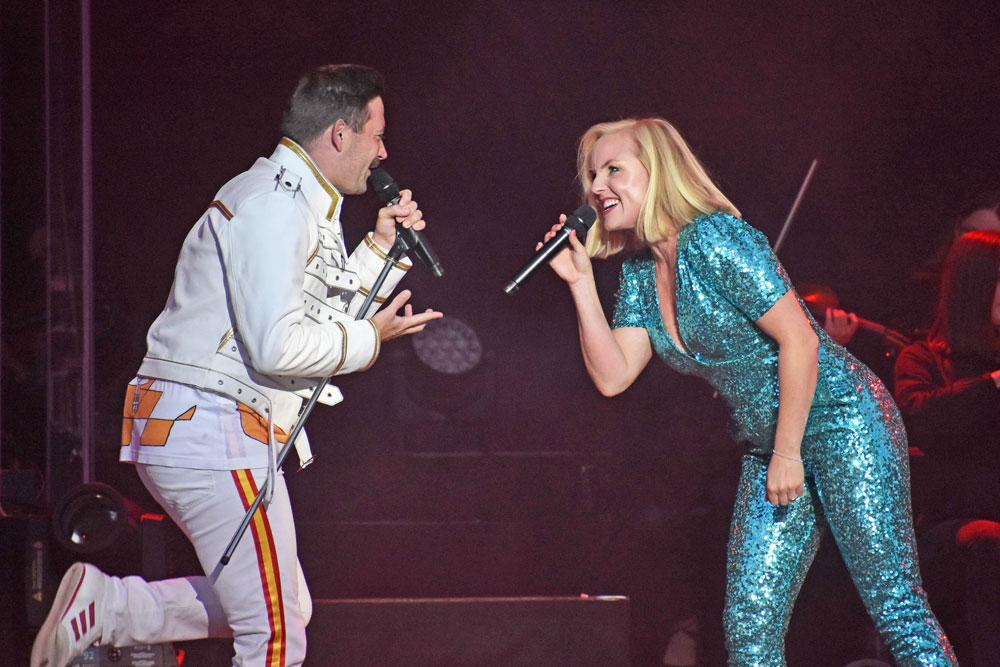 Bjarke Baisner and Kerry Ellis