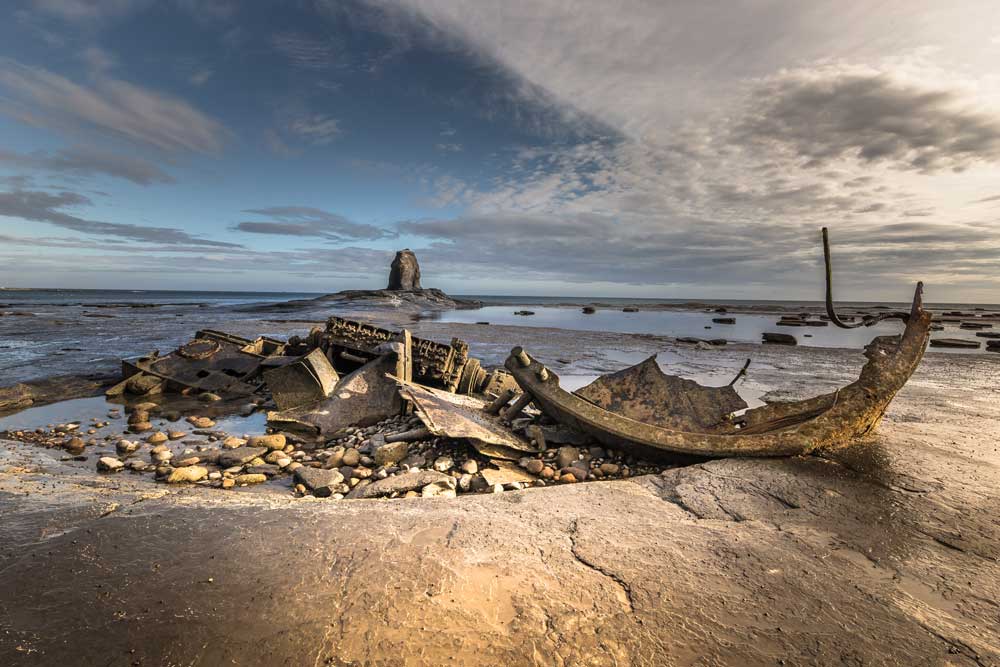 Saltwick Bay Shipwreck, Paul Zdanowicz from Yorkshire Revealed book