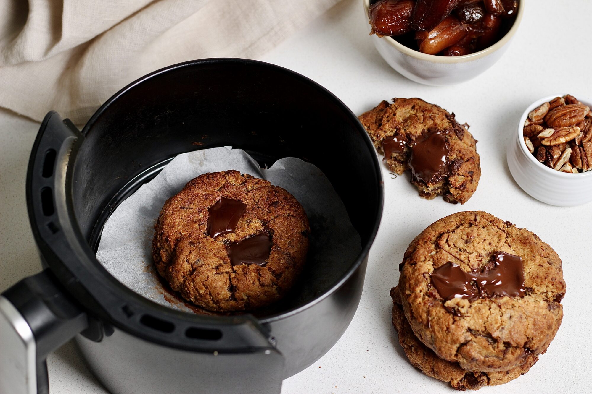 Air Fryer Sticky Toffee Cookies • Northern Life