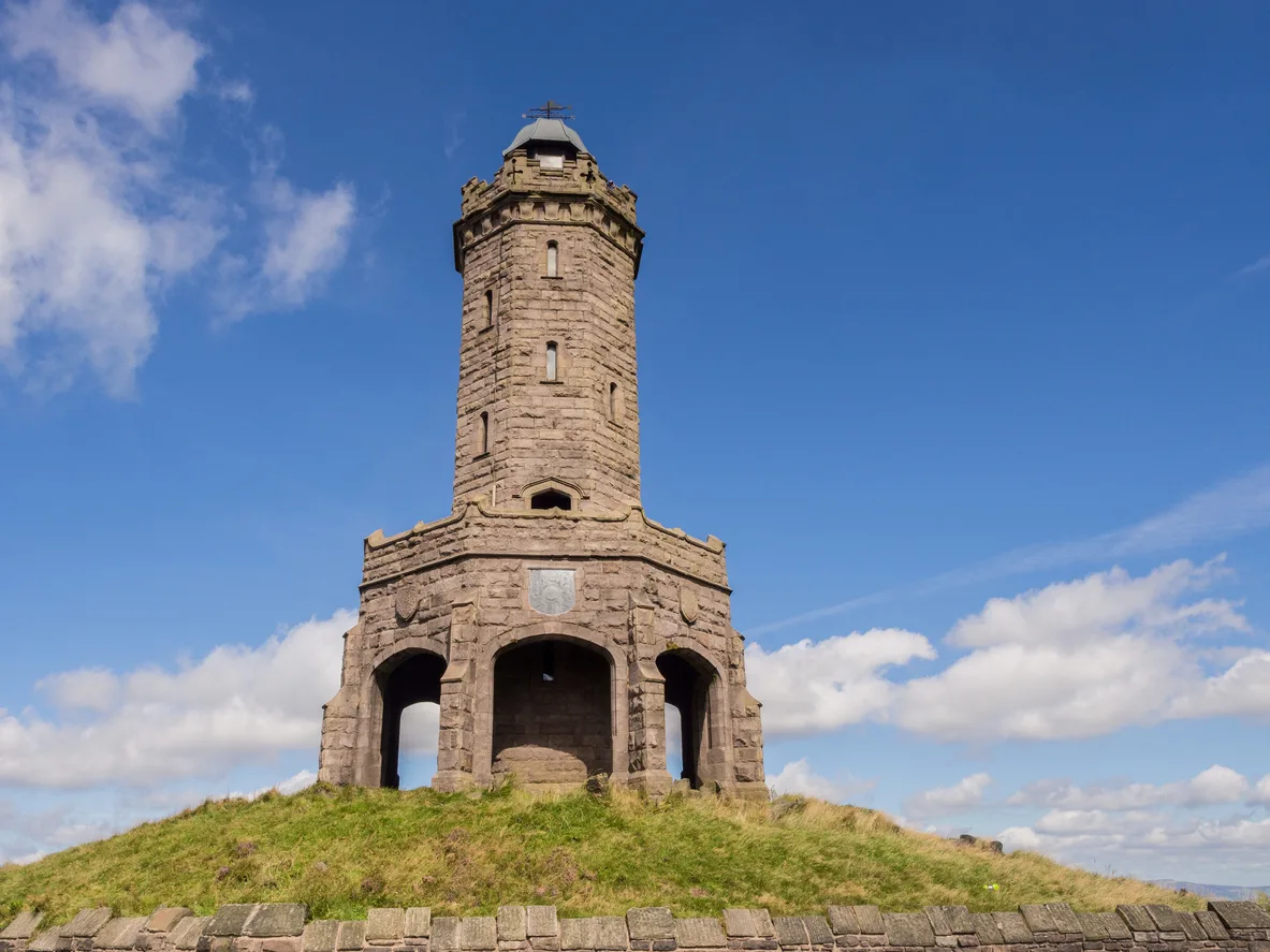 Darwen Tower on a summers day, Darwen Lancashire