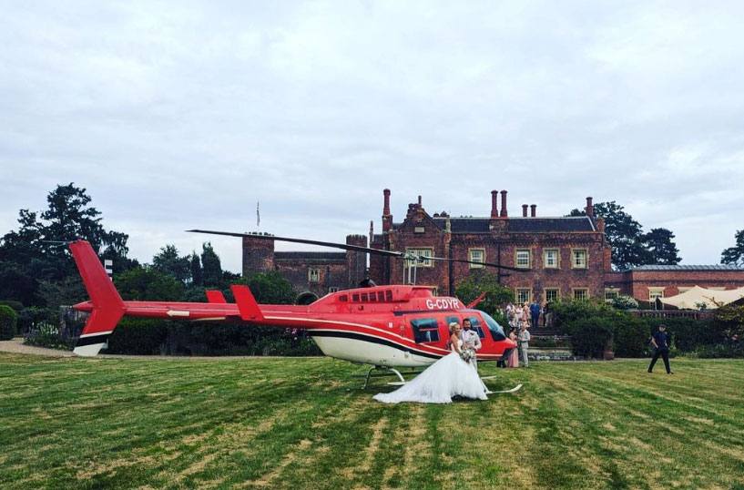 Take your Northern wedding to the skies with Helijet