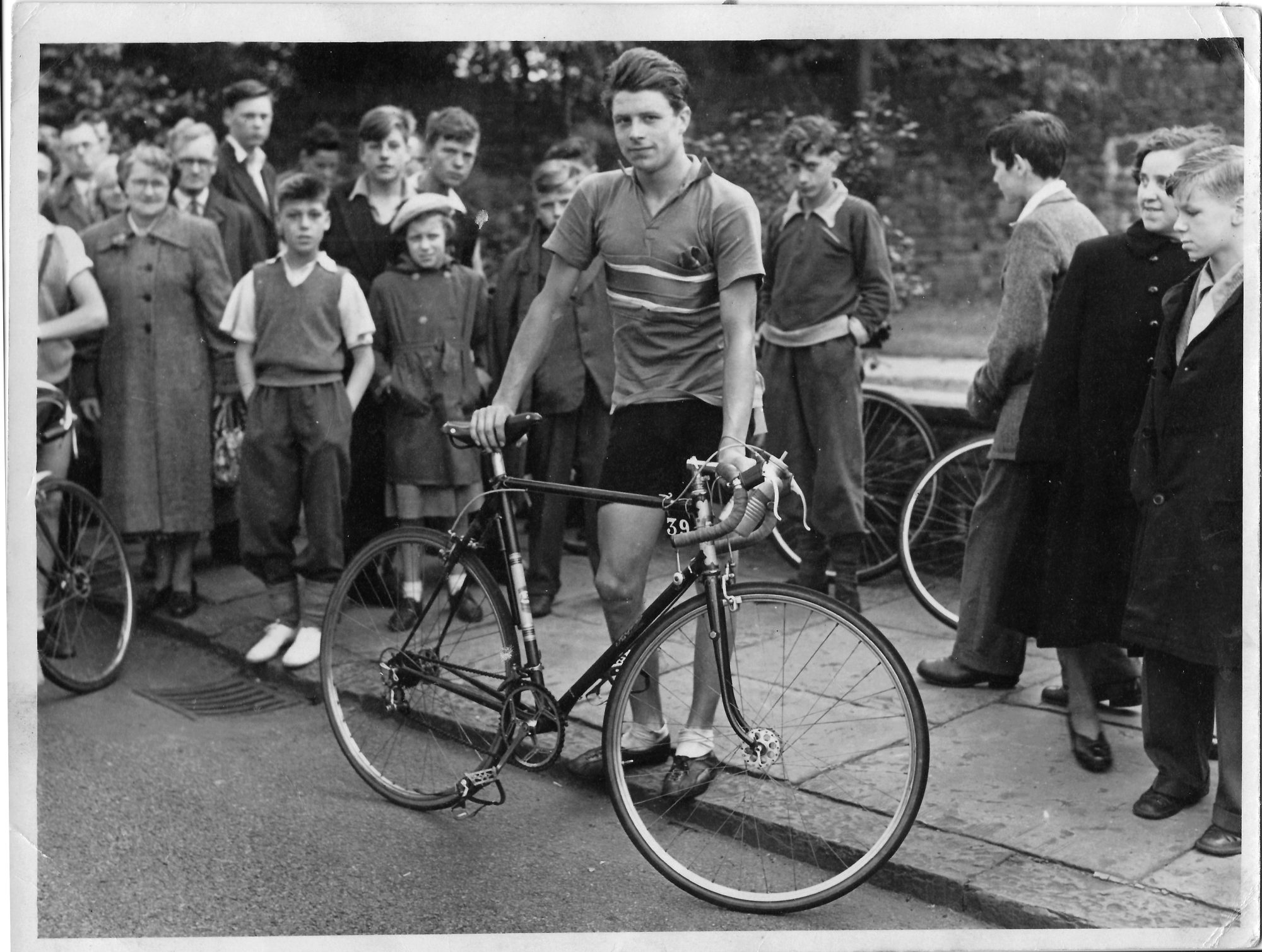 The Bollington Road Race 1952, Peter’s first race