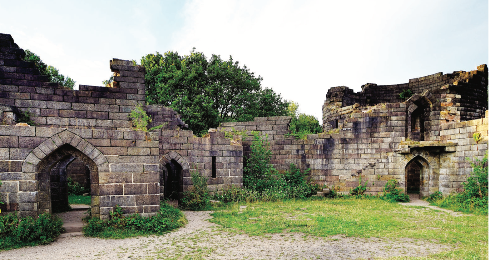 The unfinished folly of Liverpool castle