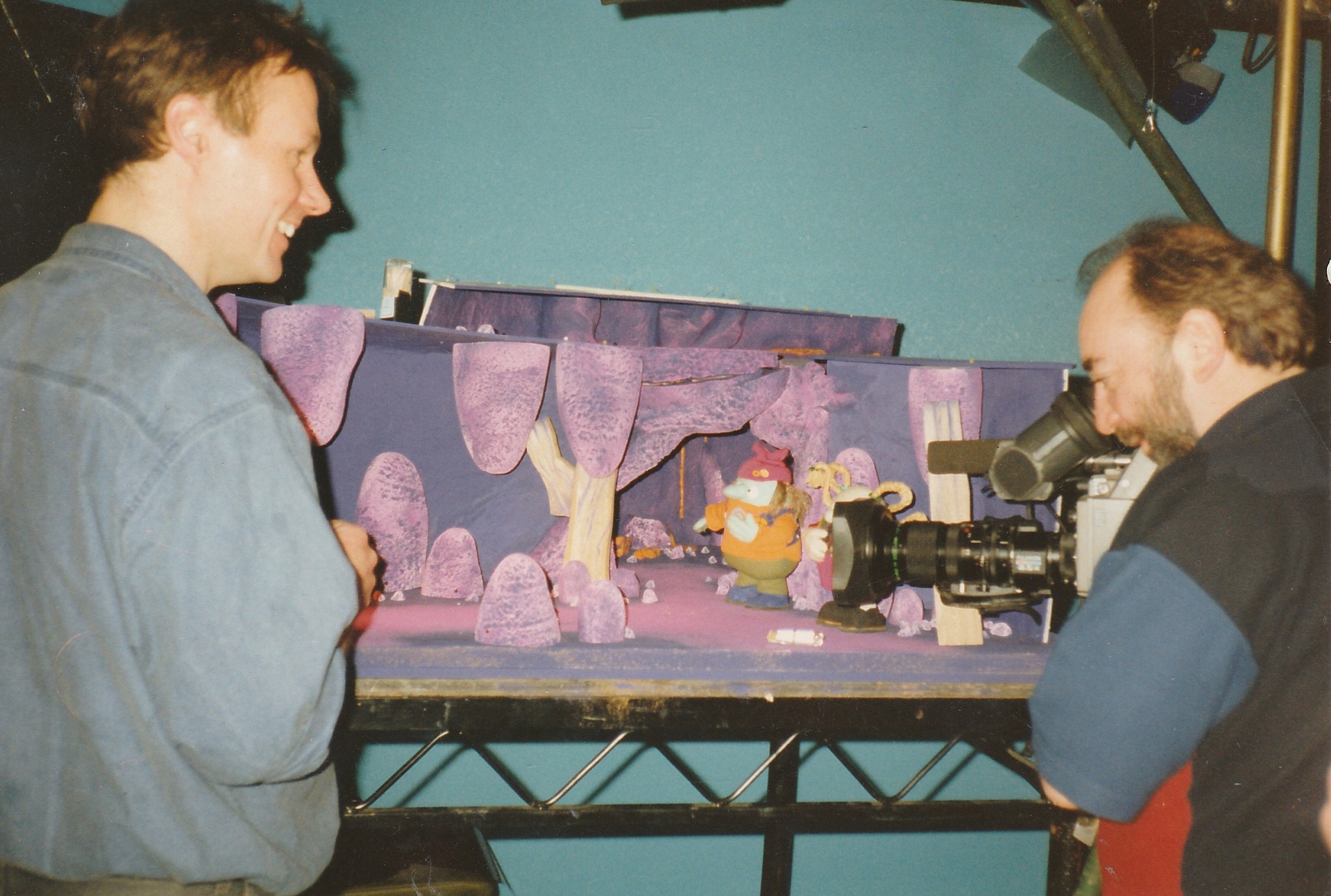 Filming in the Treacle Mines