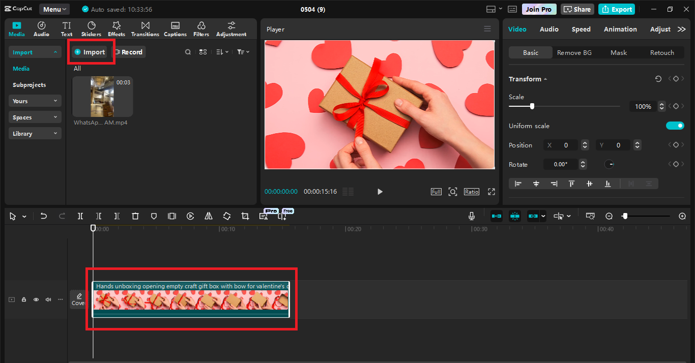 CapCut Desktop Video Editor