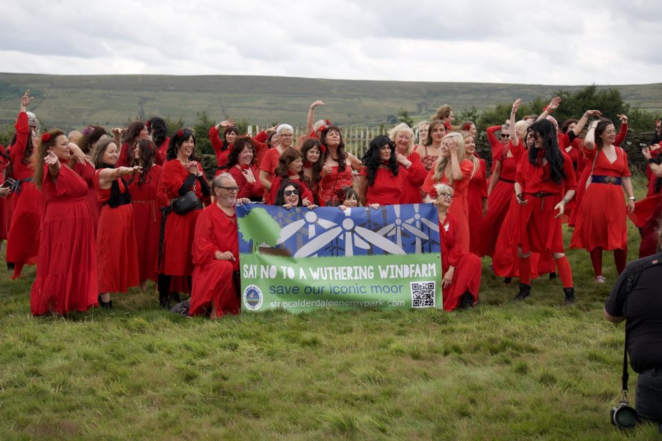 Kate Bush fans show opposition to the wind farm