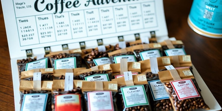 Coffee advent calendar