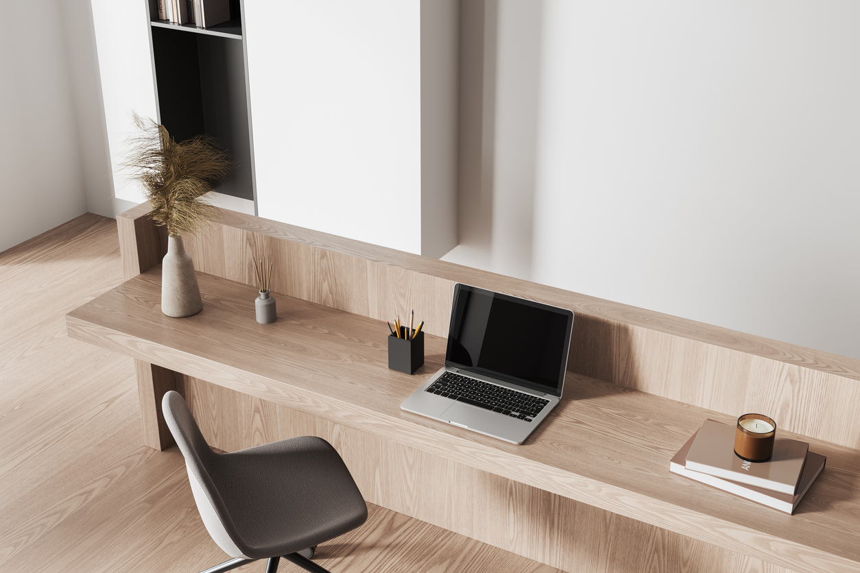 Wooden desk 