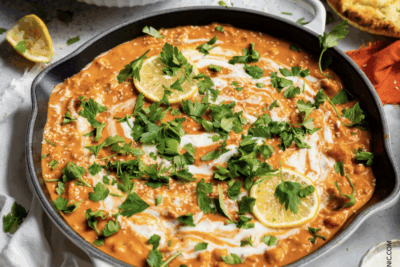 Butter chickpea curry