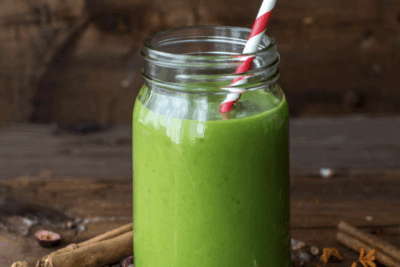 Spiced pumpkin smoothie