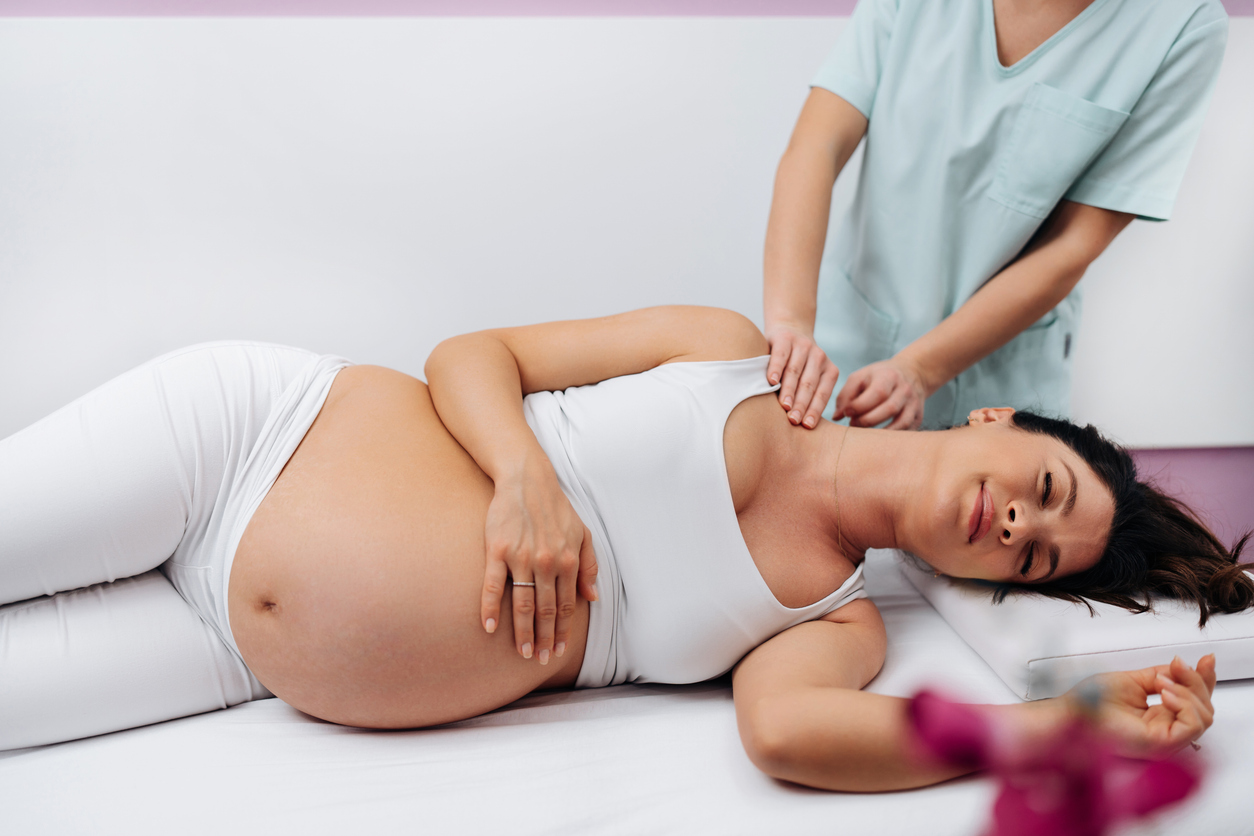 Pregnancy spa massages