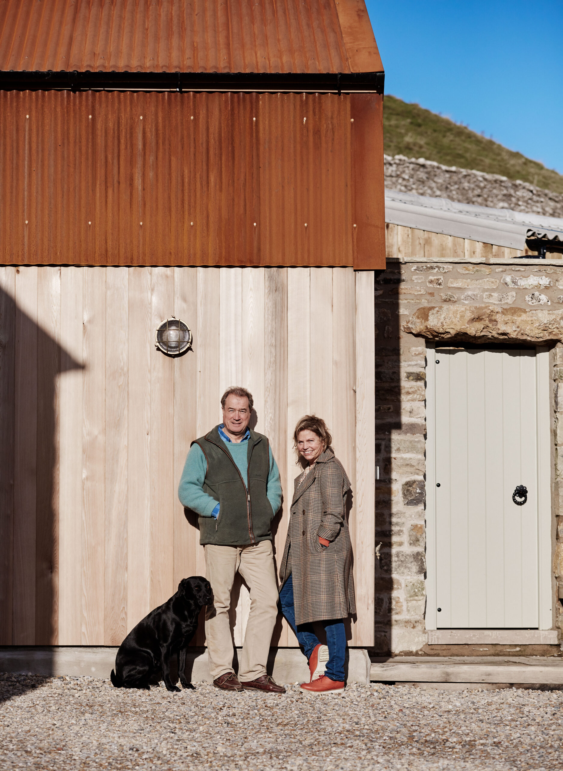 Telfit Owners Oliver and Lucy Leatham.