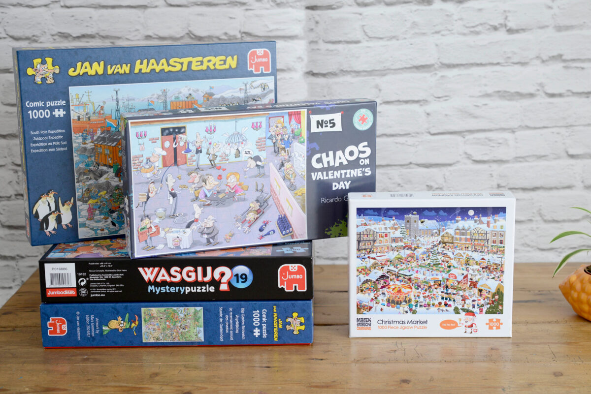 monthly cartoon jigsaw puzzle subscription