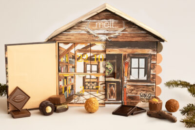 Log Cabin Advent Calendar