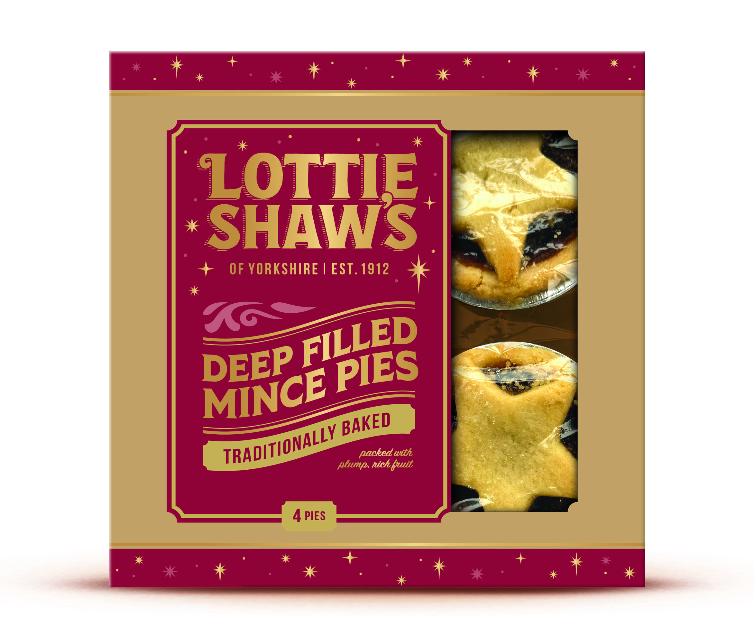 Lottie Shaw’s Four Luxury Mince Pies