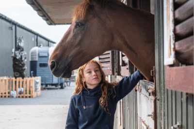 volunteer with horse