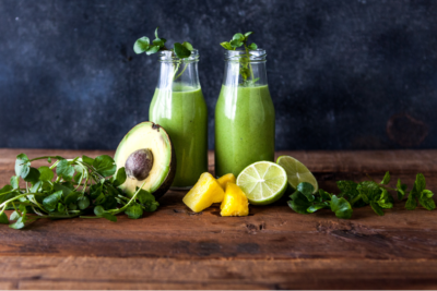 Watercress, Avocado & Lime Smoothie