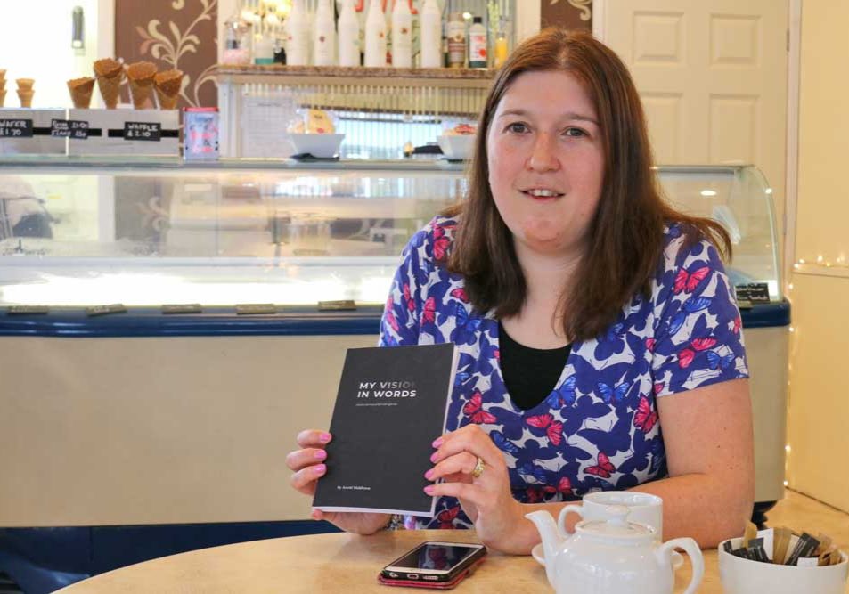 Astrid Middleton, the bard of Barlick. Photo by Alex Cowland