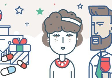 Christmas Party Infographic Header