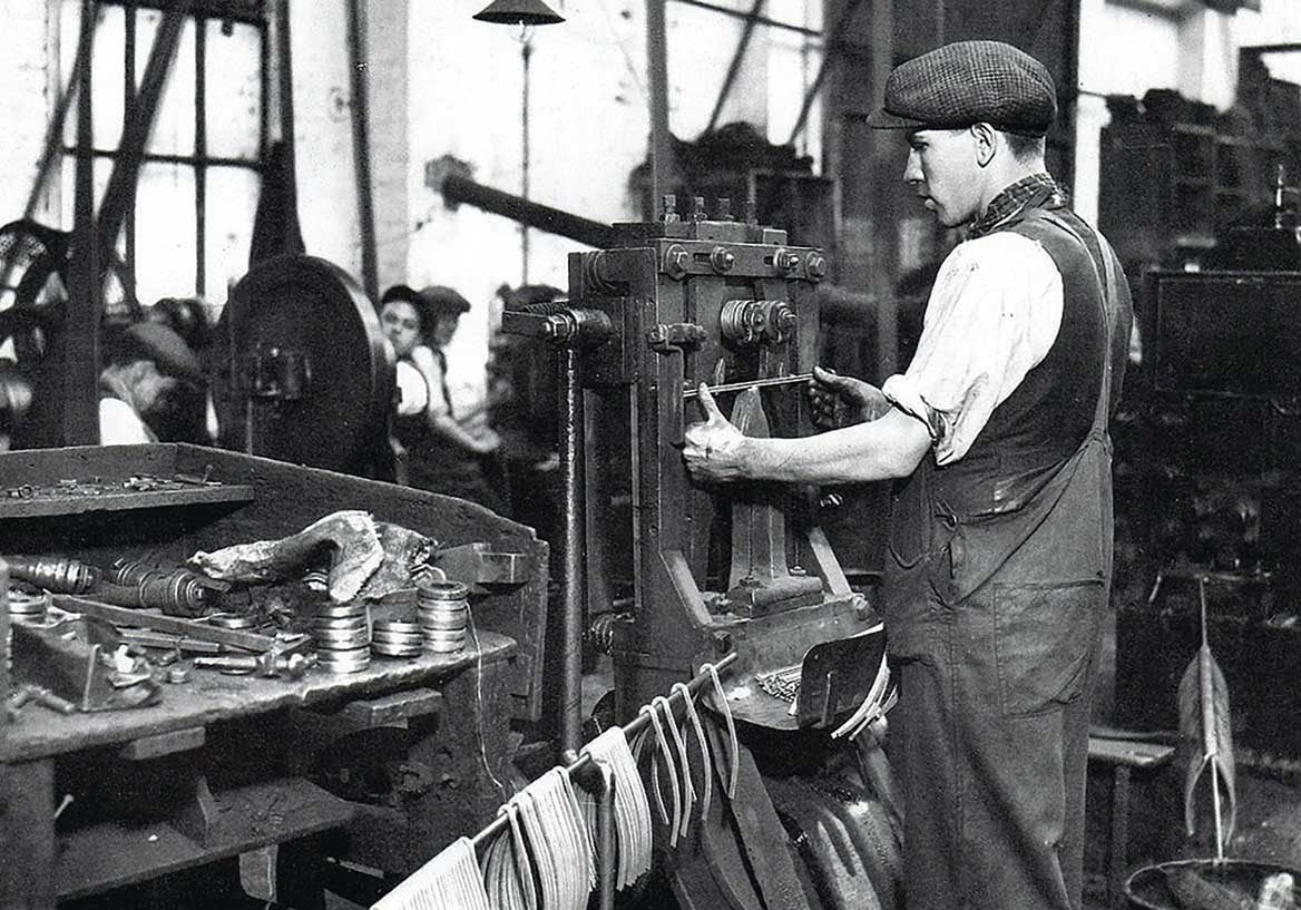 Clog making in Preston