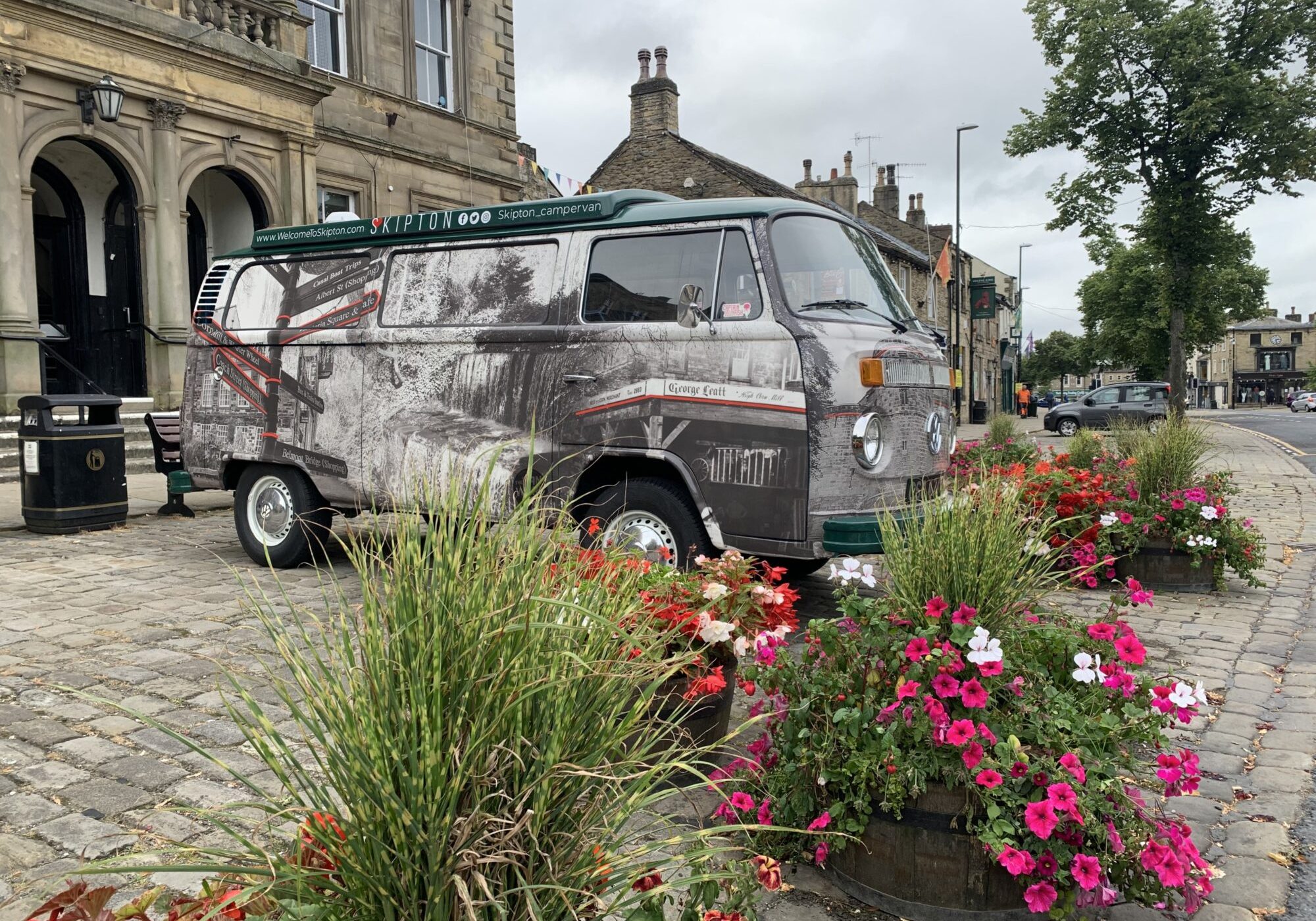 Iconic Skipton camper van comes to Skipton Town Hall