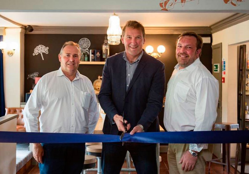 Matthew Pinsent at Slingsby Gin