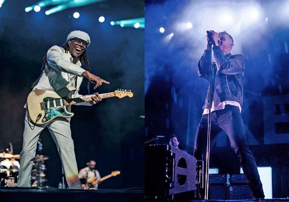 Nile Rodgers &amp; CHIC, Keane, Photos Cuffe &amp; Taylor