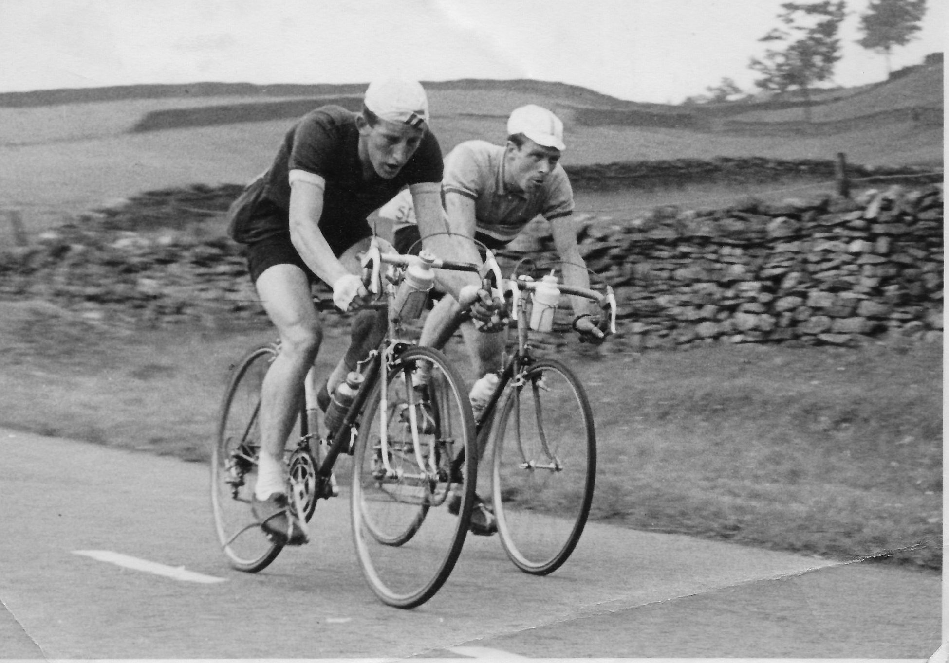 Peter Ward racing against Alan Jackson in the National Championships 1956.