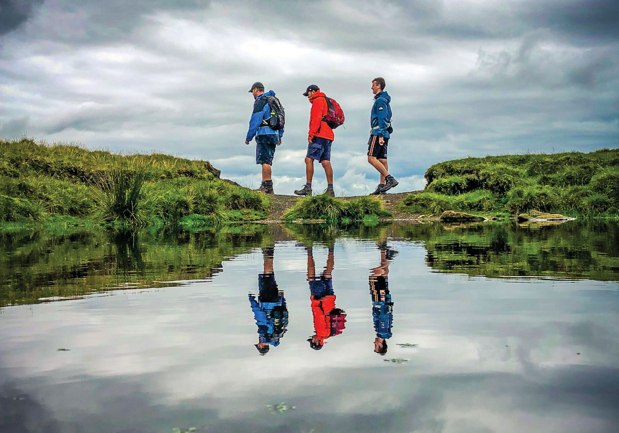Reflections Descending Ingleborough by Matt Henderson