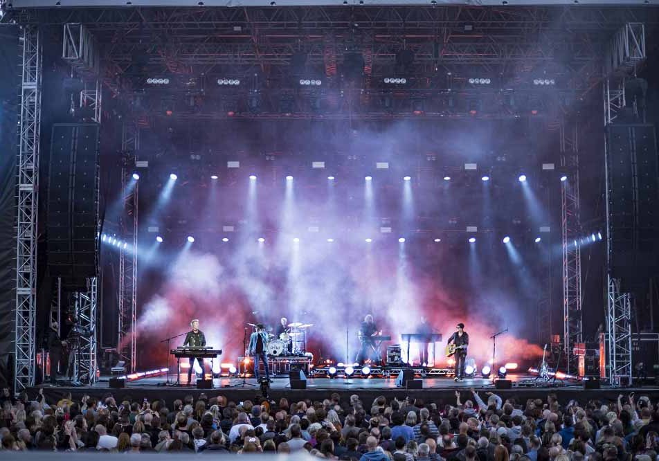 Scarborough OAT, A-Ha, photo Cuffe And Taylor