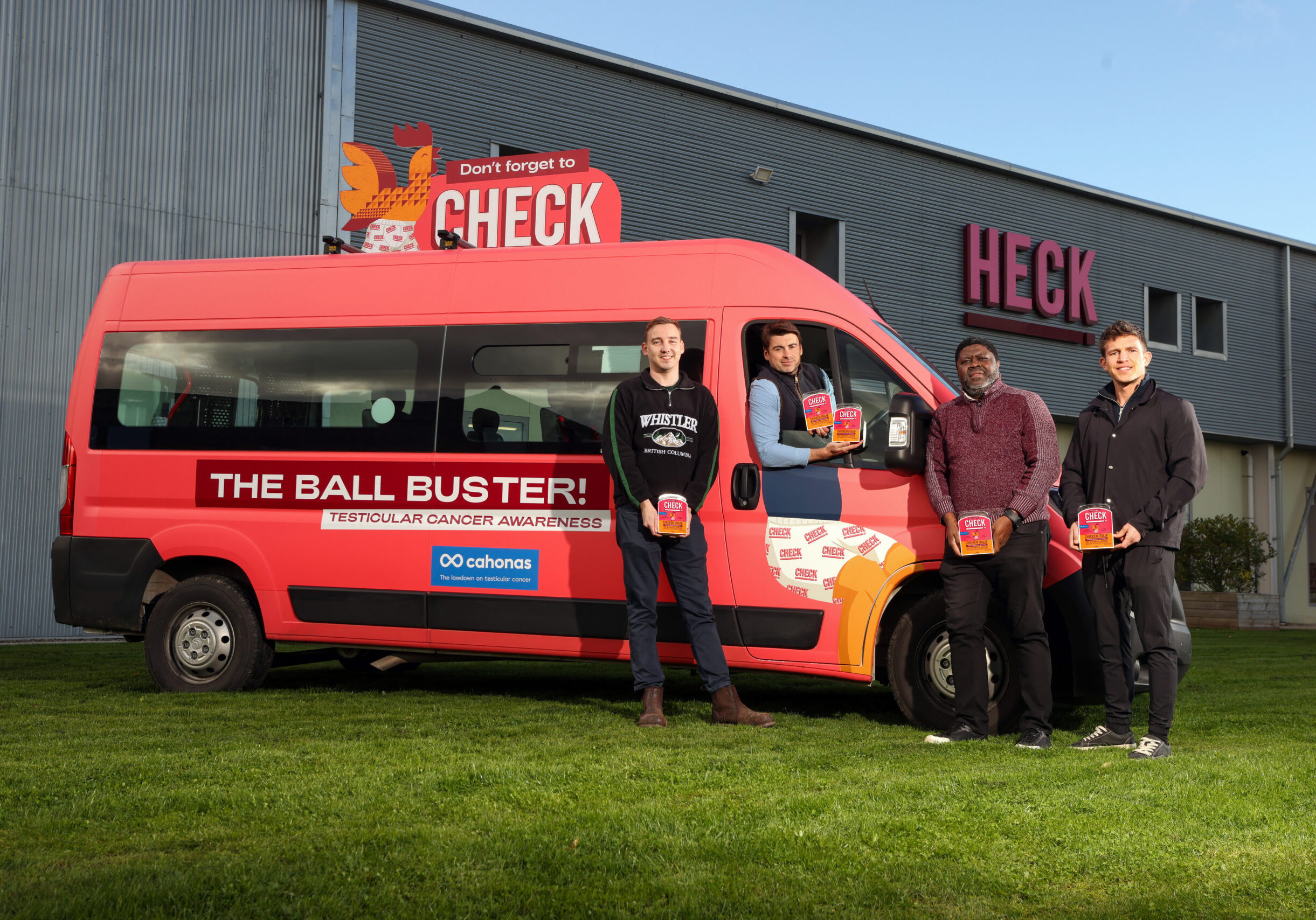The HECK! team and the Ball Bus-ter
