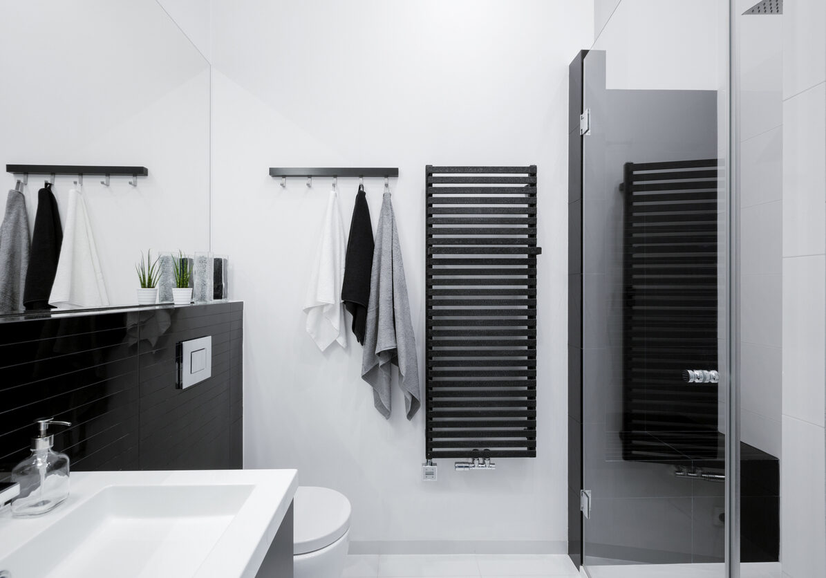 Wall mounted electric radiators