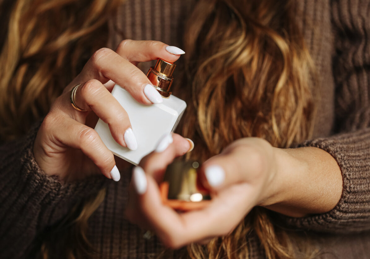 Luxury cosmetic product with aroma essence. Lifestyle and beauty routine closeup.