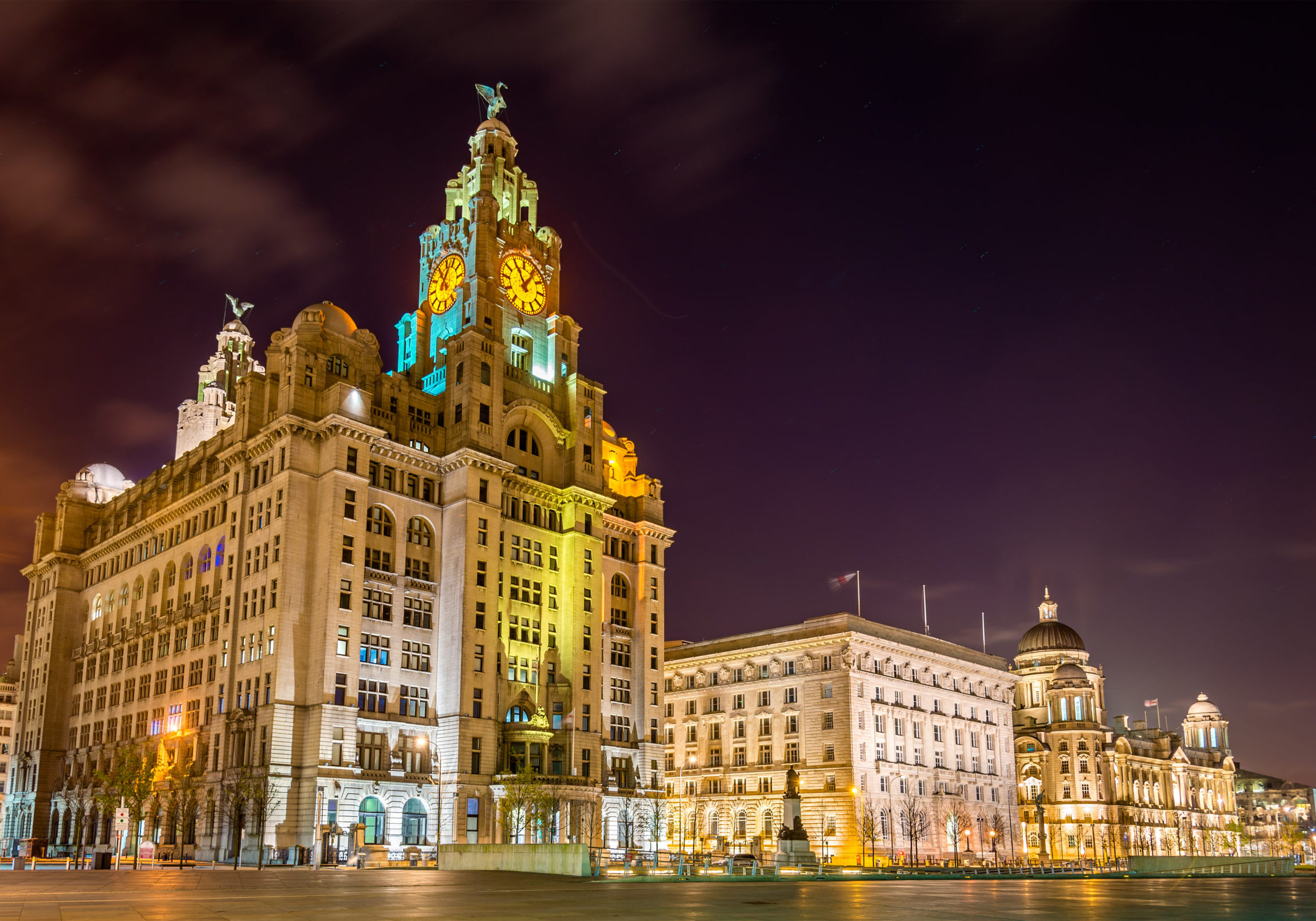 The Royal Liver, the Cunard and the Port of Liverpool Buildings