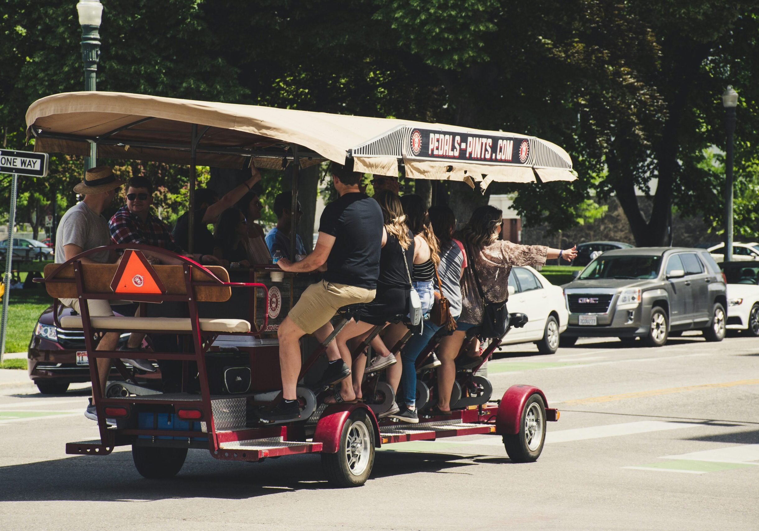 Berlin beer bike