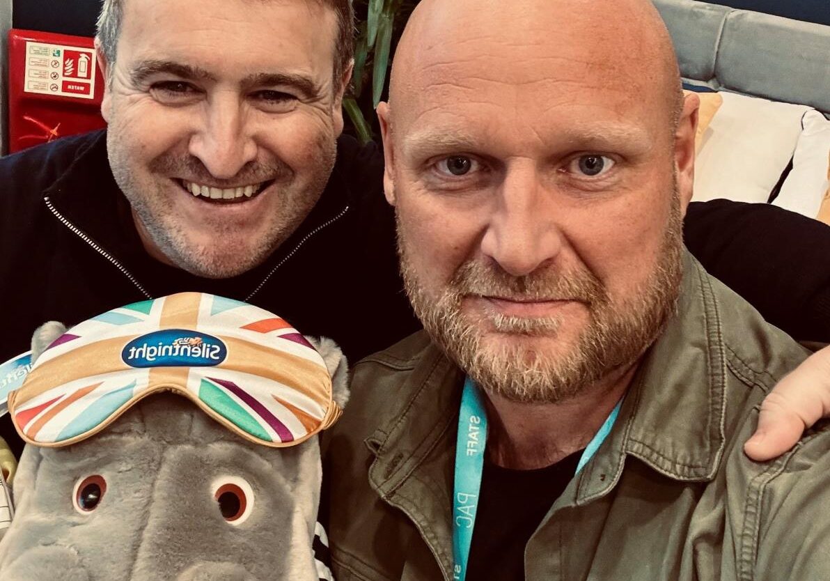 Paul Porter (left) and Danny Hooper